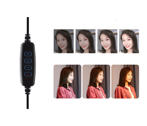 Puluz Statyw biurkowy z lampą LED 20cm - 1508837 - zdjęcie 5